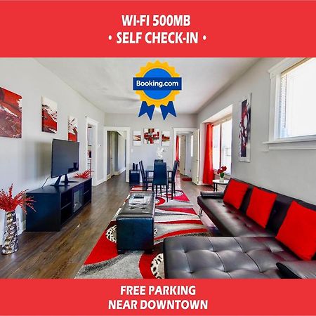 The Rubi Lounge - Spacious Brooklyn Centre Modern Escape Near Downtown With Parking, 300Mb Wifi & Self Check-In Cleveland Exterior foto
