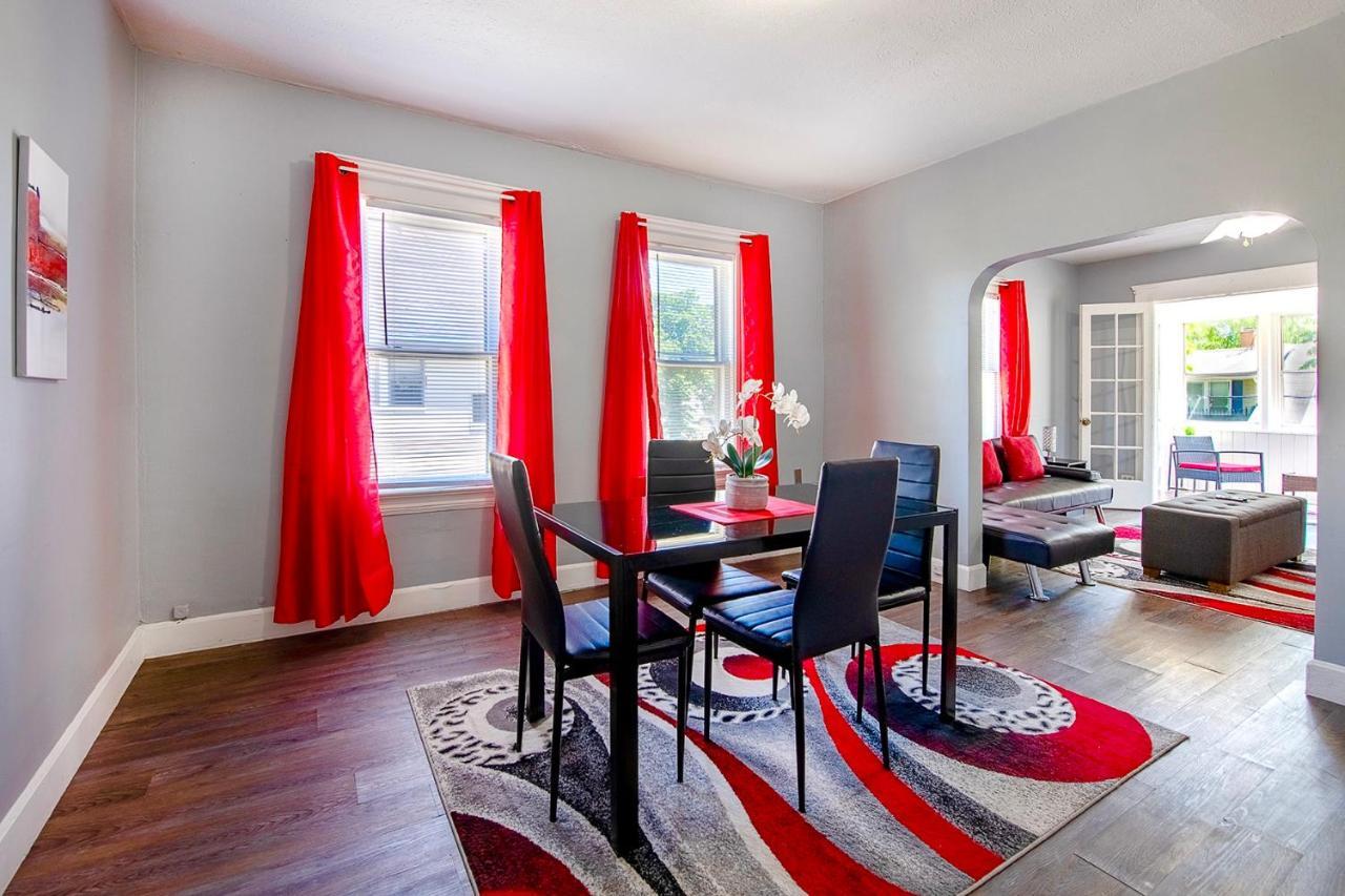 The Rubi Lounge - Spacious Brooklyn Centre Modern Escape Near Downtown With Parking, 300Mb Wifi & Self Check-In Cleveland Exterior foto